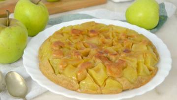 receta Tarta de manzanas en sarten