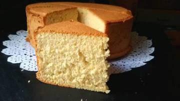 receta Torta clasica de vainilla